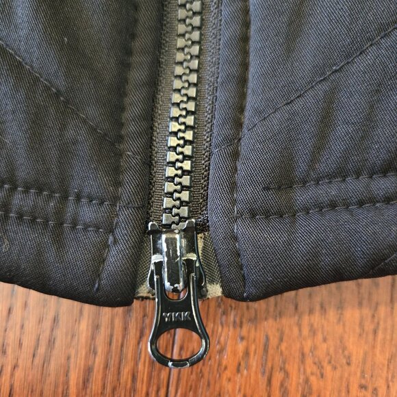 Catago Quilted Equestrian Black Riding Jacket Women's Large - Picture 9 of 16